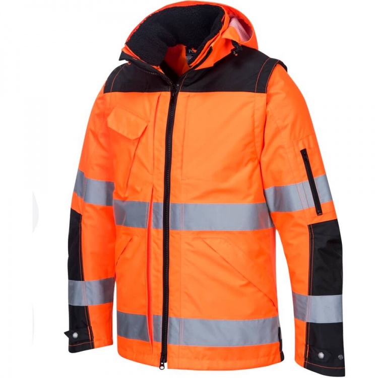 Portwest C469 Hi-Vis 3-in-1 Contrast Winter Pro Jacket